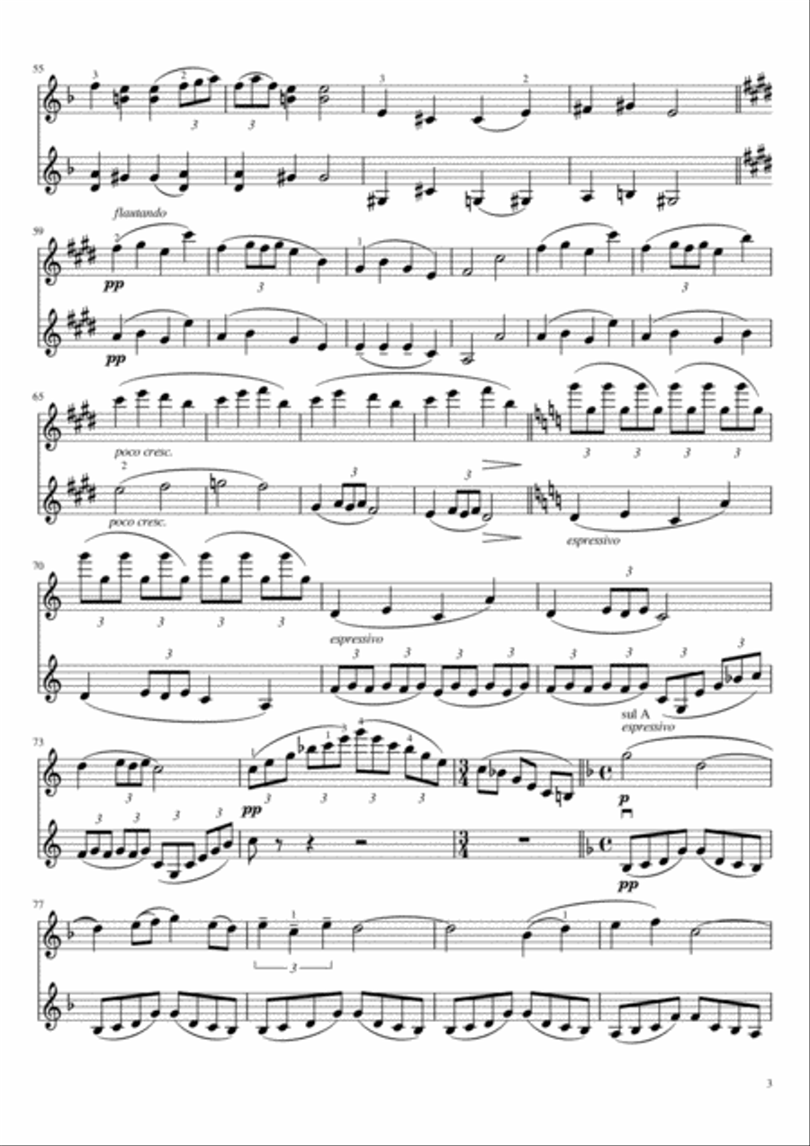 Reverie String Duet scores gallery preview page 4