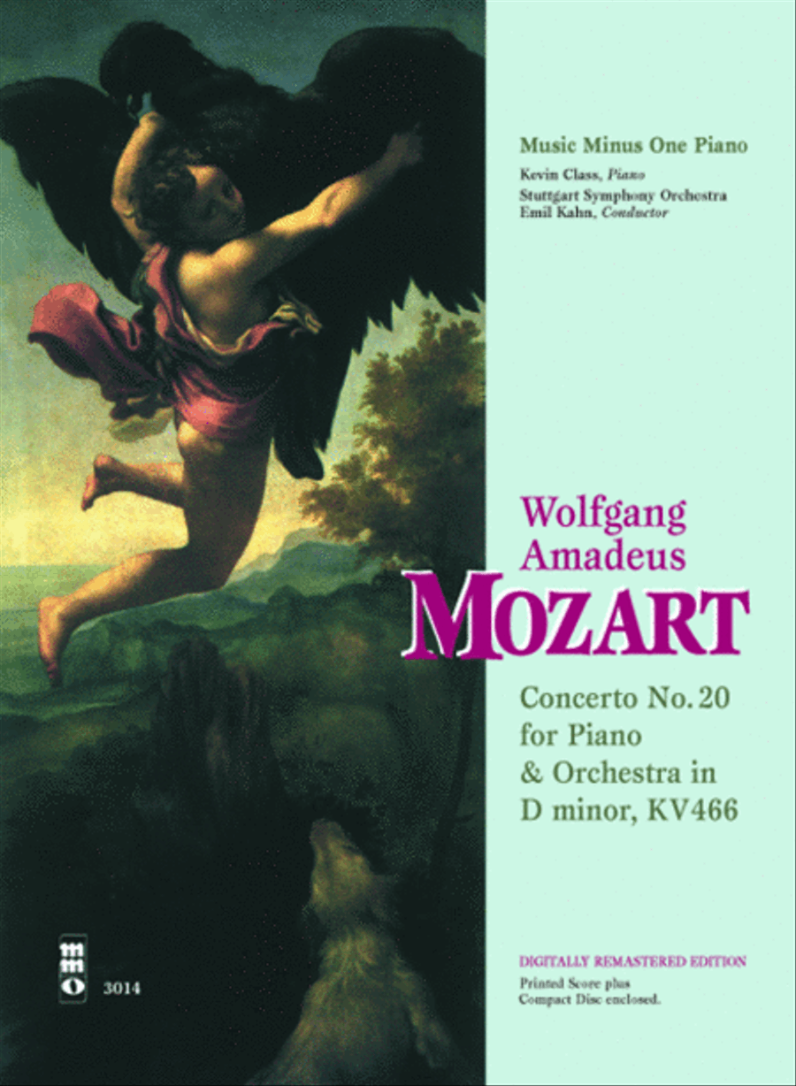 Mozart Concerto No. 20 in D Minor, KV466 Piano Solo scores gallery preview page 1