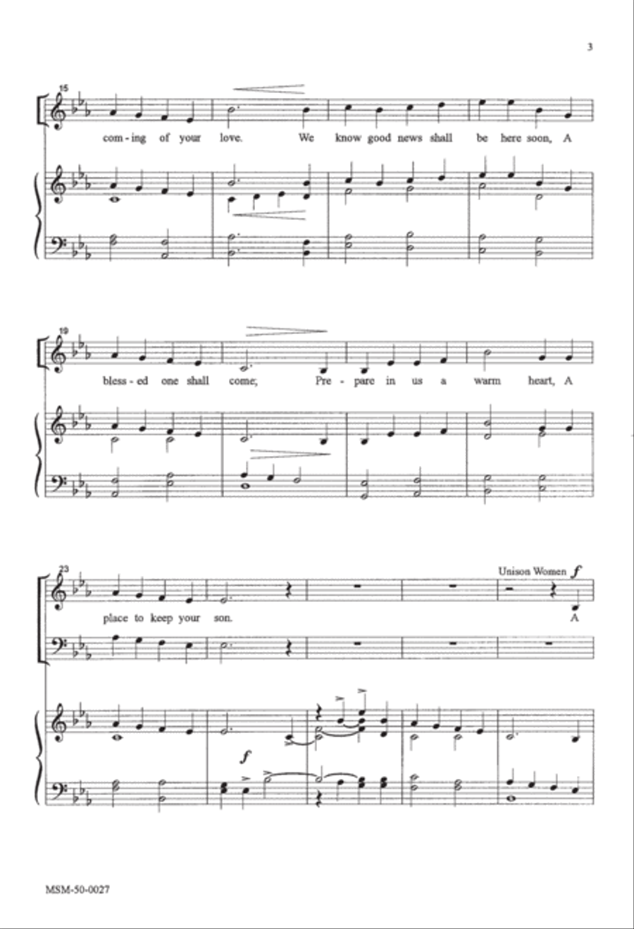 A Place to Keep Your Son 4-Part scores gallery preview page 2