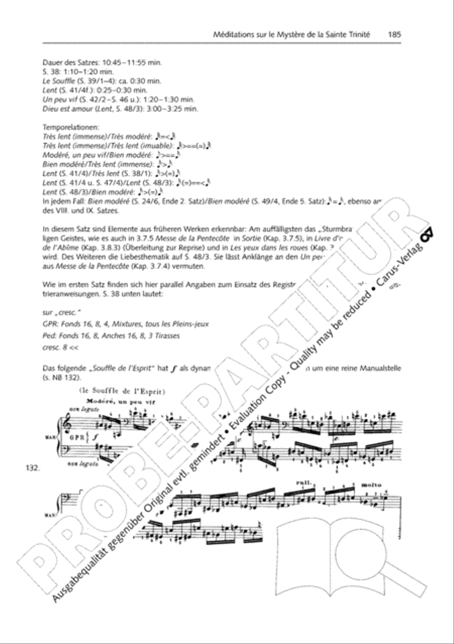 Orgelschule zur historischen Auffuhrungspraxis Organ Solo scores gallery preview page 186