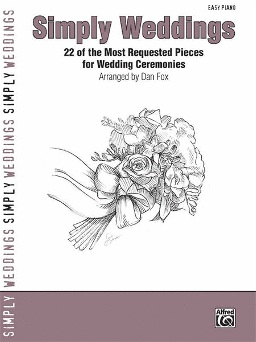 Simply Weddings Simply Weddings Easy Piano scores gallery preview page 1