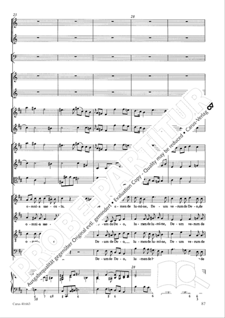 Mass in D minor (Missa in d) ATB scores gallery preview page 103
