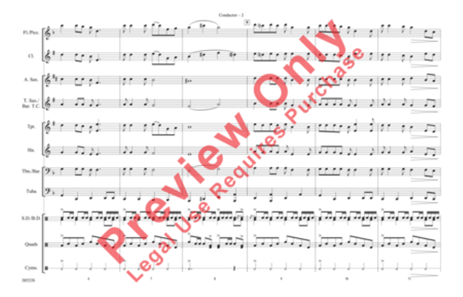 Rawhide Rawhide Marching Band scores gallery preview page 3