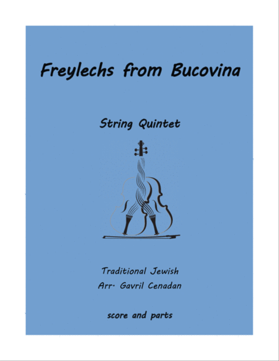 Freylechs from Bucovina Freylechs from Bucovina String Quartet scores gallery preview page 1