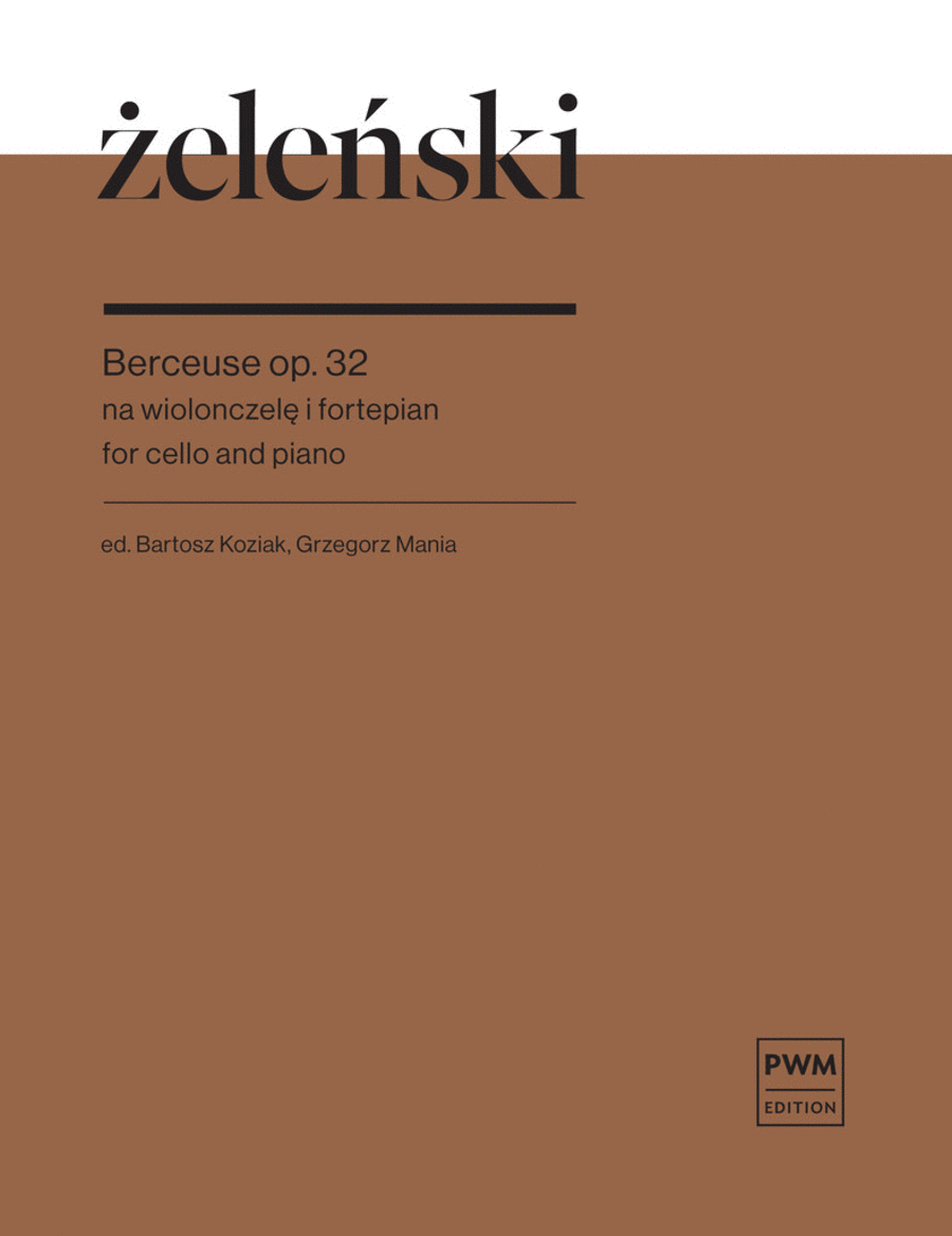 Berceuse op.32 Piano Accompaniment scores gallery preview page 1