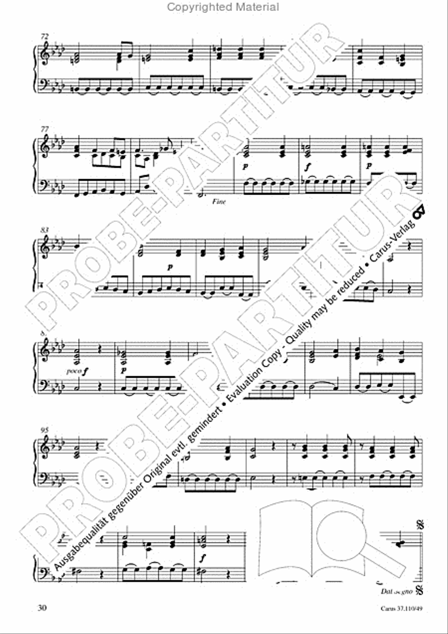 Markuspassion. Werkausgabe Reihe 1, Bd. 7 (Homilius) Organ scores gallery preview page 31
