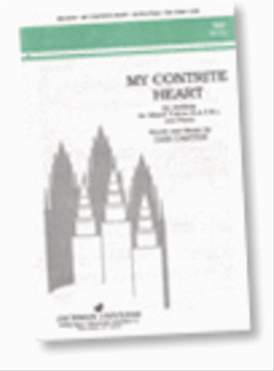 My Contrite Heart - SATB