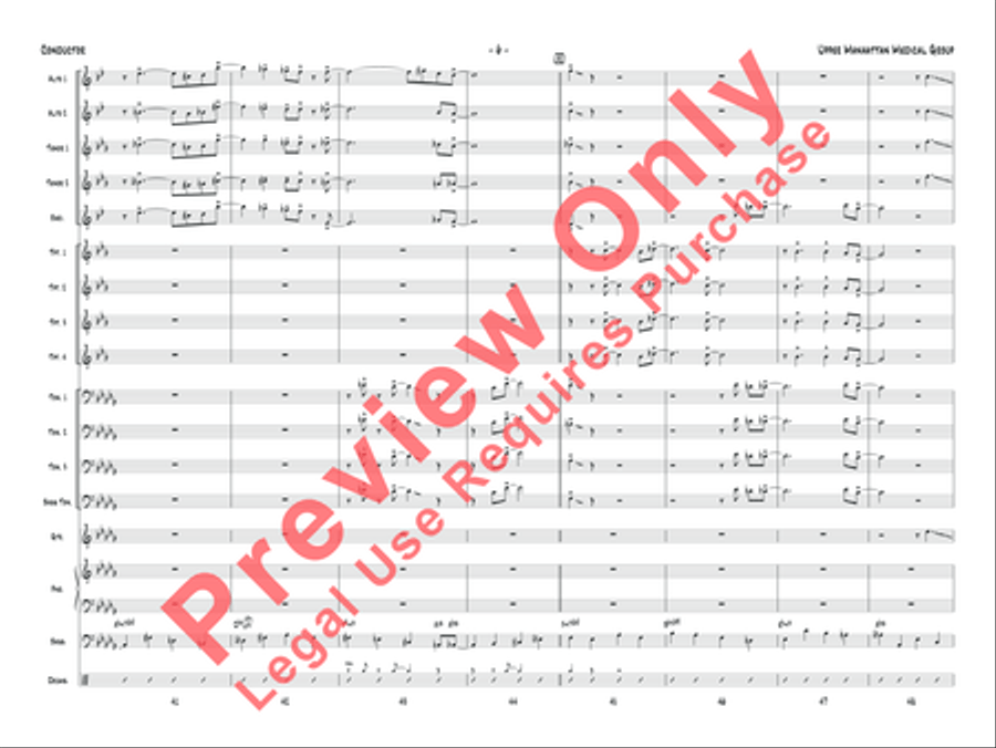 Upper Manhattan Medical Group Jazz Ensemble scores gallery preview page 7
