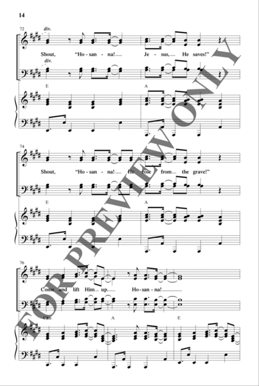 The Church Choir Musical Yearbook - Choral Book Choir scores gallery preview page 15