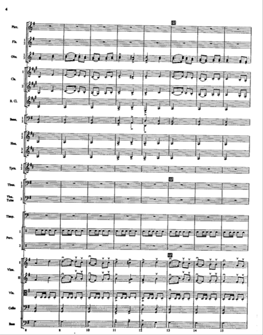 The Nutcracker Ballet: Mother Ginger Orchestra scores gallery preview page 3