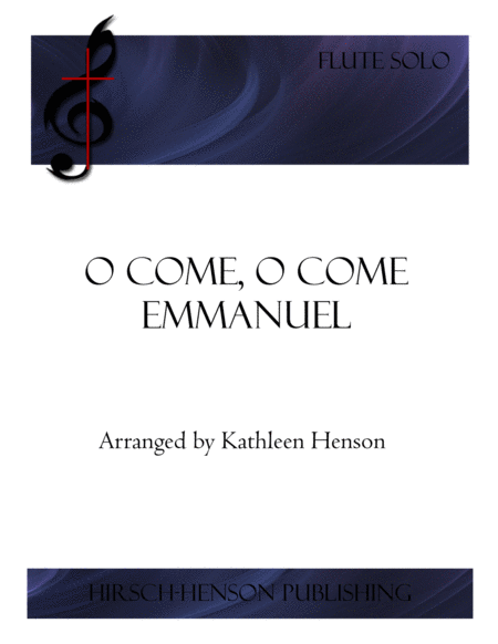 O Come, O Come Emmanuel for Solo Flute image number null