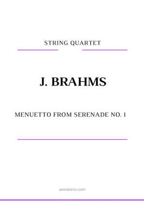 Menuetto from Serenada No.1