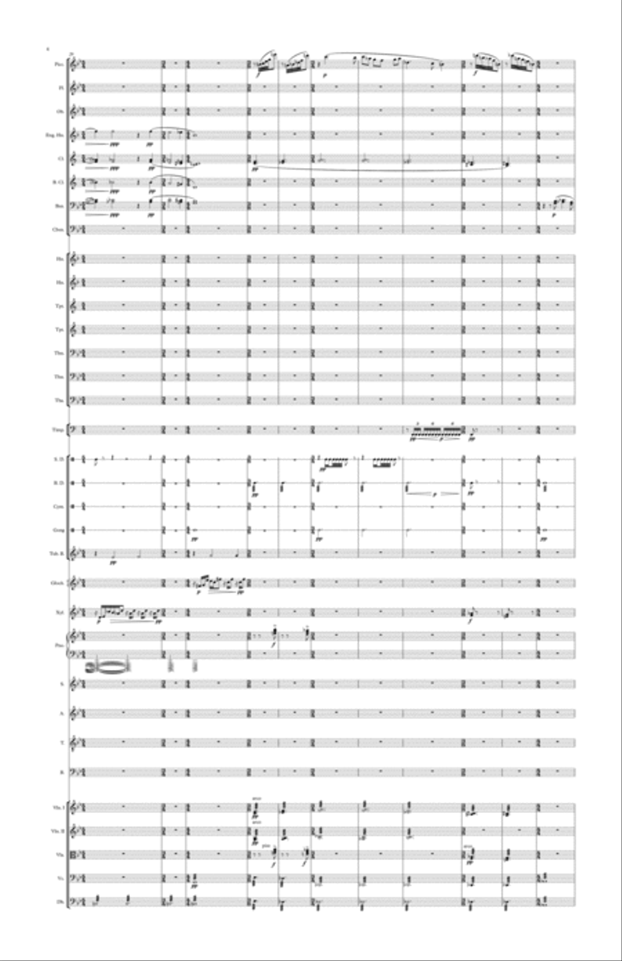 Battle of Vimy Ridge Battle of Vimy Ridge 4-Part scores gallery preview page 4
