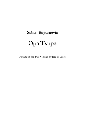 Book cover for Opa Cupa