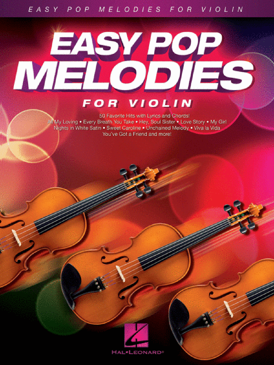 Easy Pop Melodies Violin Solo scores gallery preview page 1