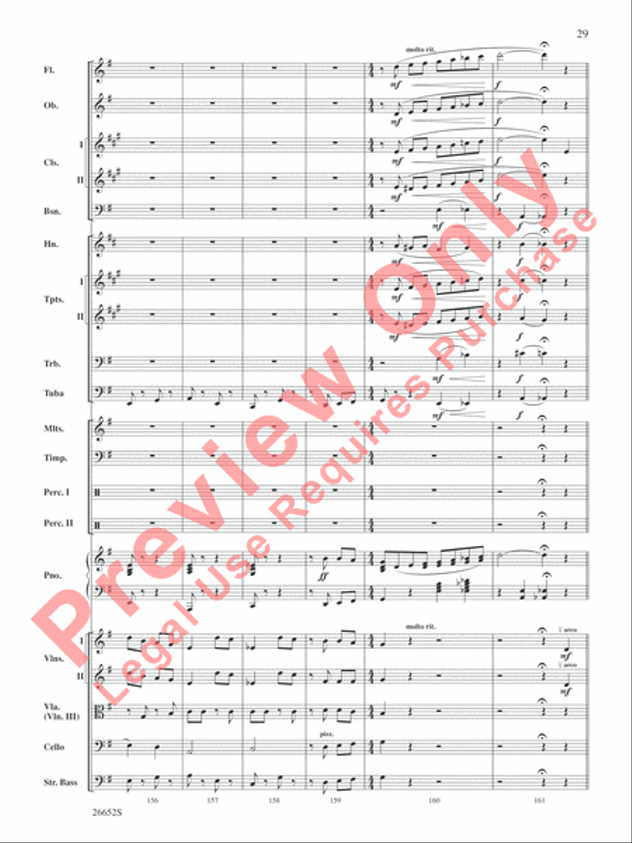 Leroy Anderson Favorites Leroy Anderson Favorites Full Orchestra scores gallery preview page 30