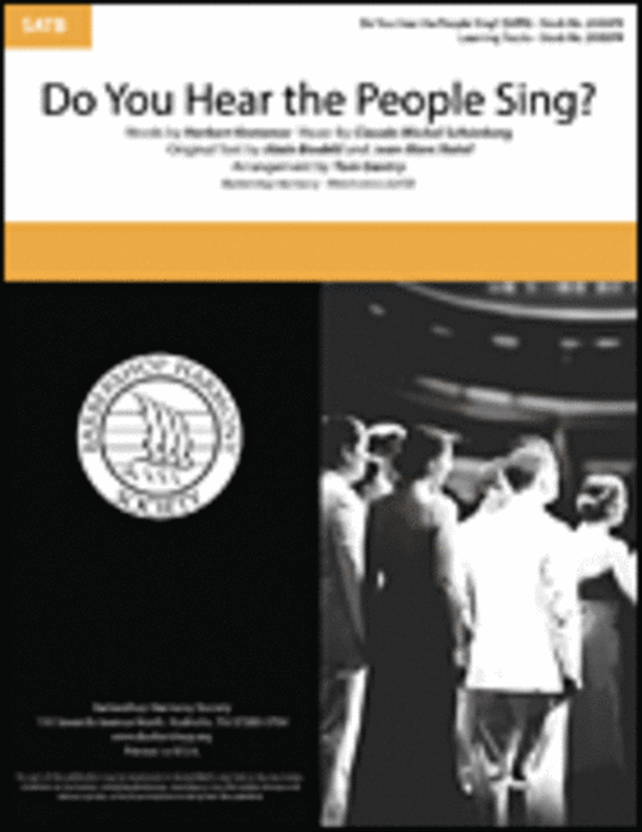 Do You Hear the People Sing? 4-Part scores gallery preview page 1