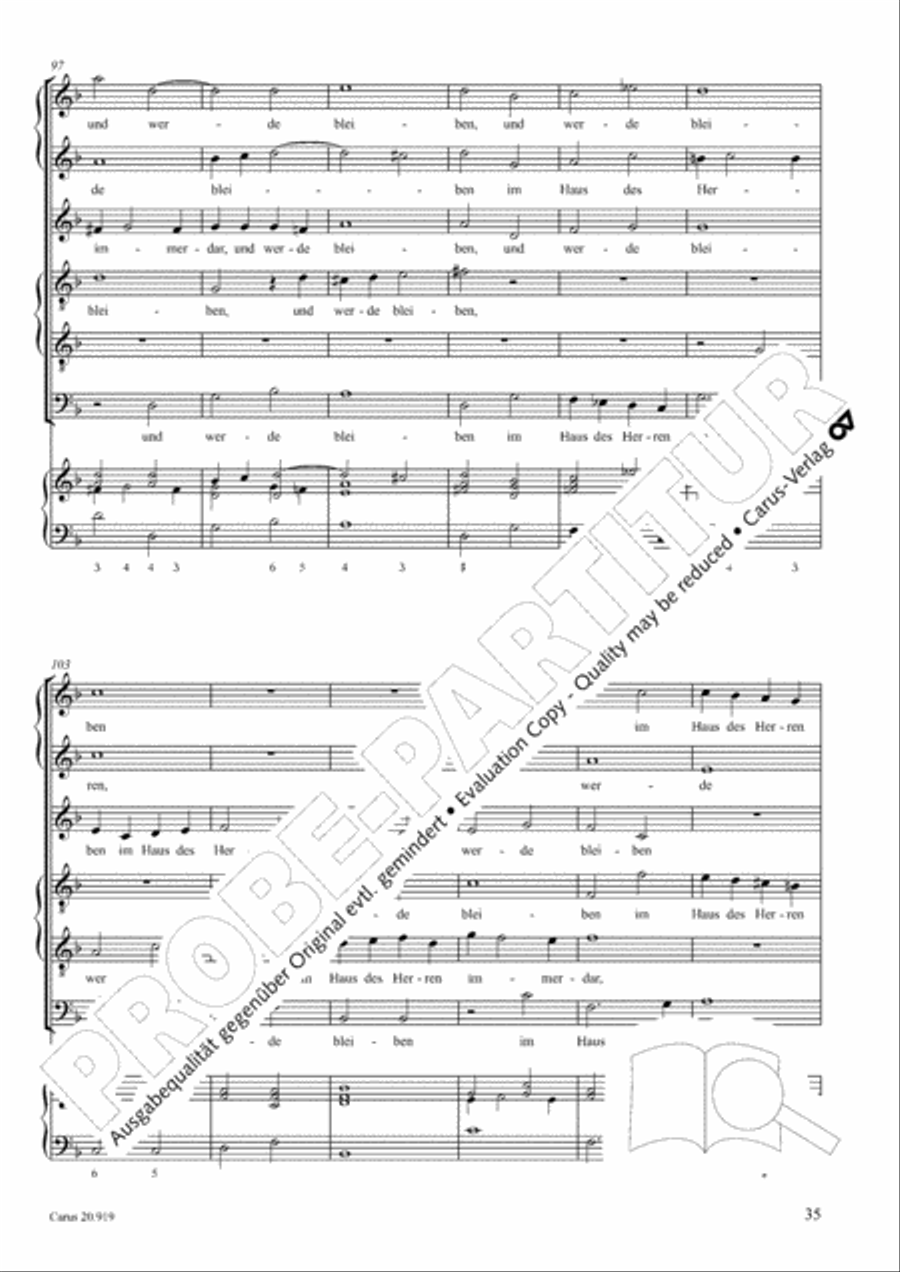 Opera varia I. Works with 1-7 parts (Complete edition, vol. 19) [Werke mit 1-7 obligaten Stimmen] Score scores gallery preview page 92