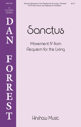 Book cover for Sanctus (from Requiem for the Living)