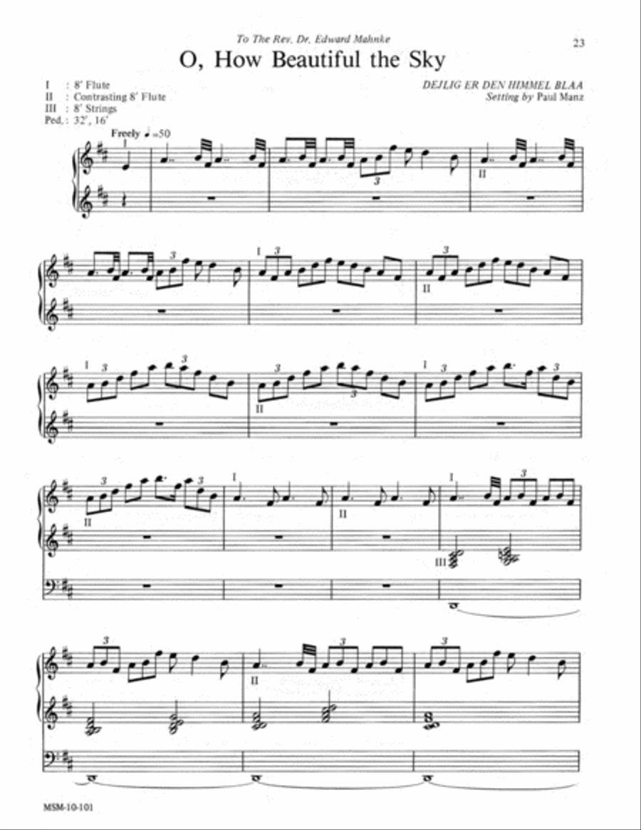 Improvisations for the Christmas Season, Set 2 Organ scores gallery preview page 11