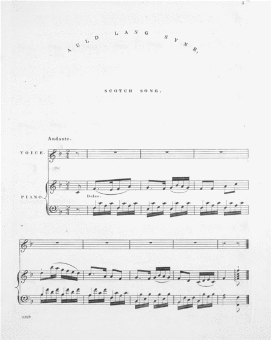 Auld Lang Syne Voice scores gallery preview page 2