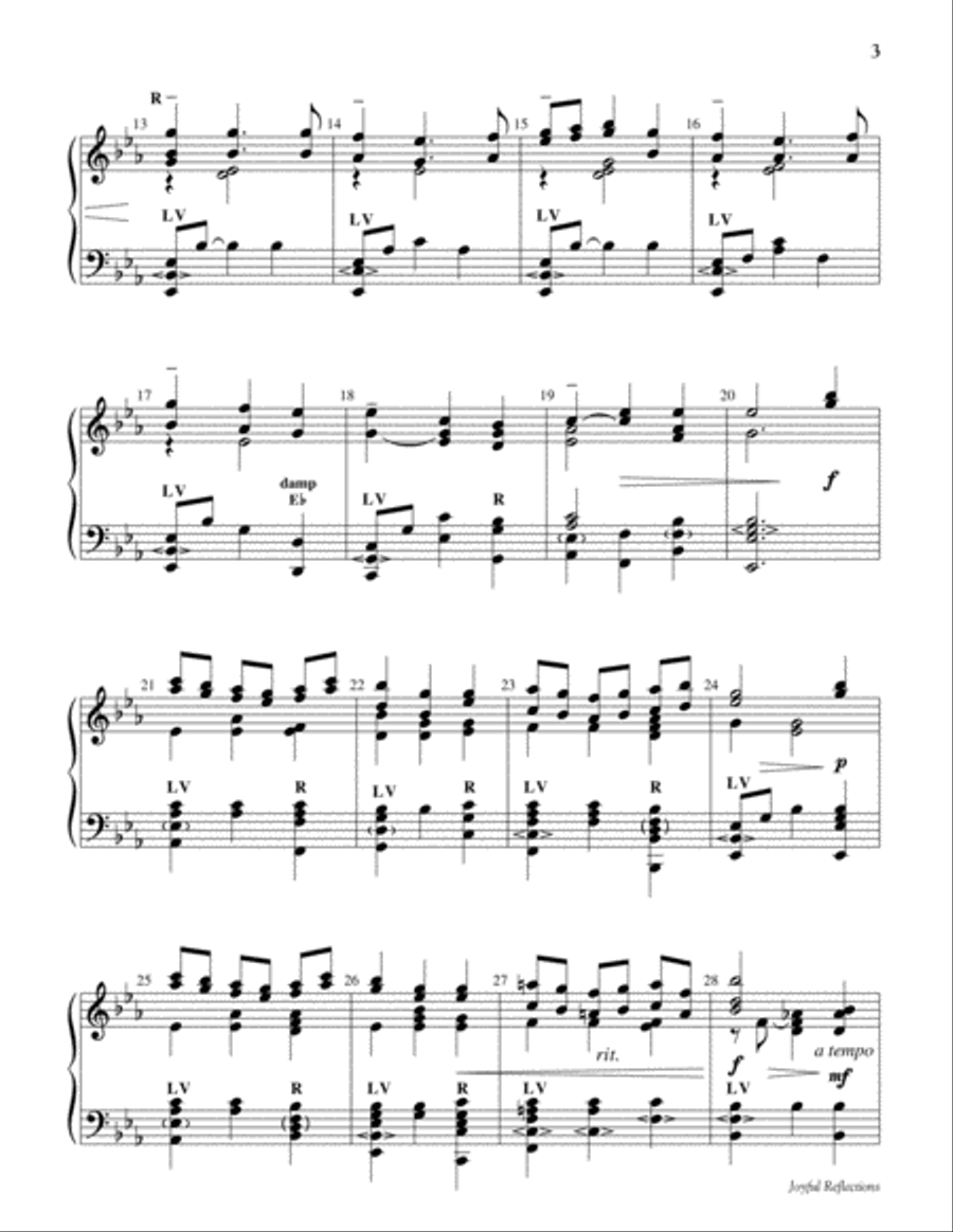 Joyful Reflections 5-Octaves scores gallery preview page 3