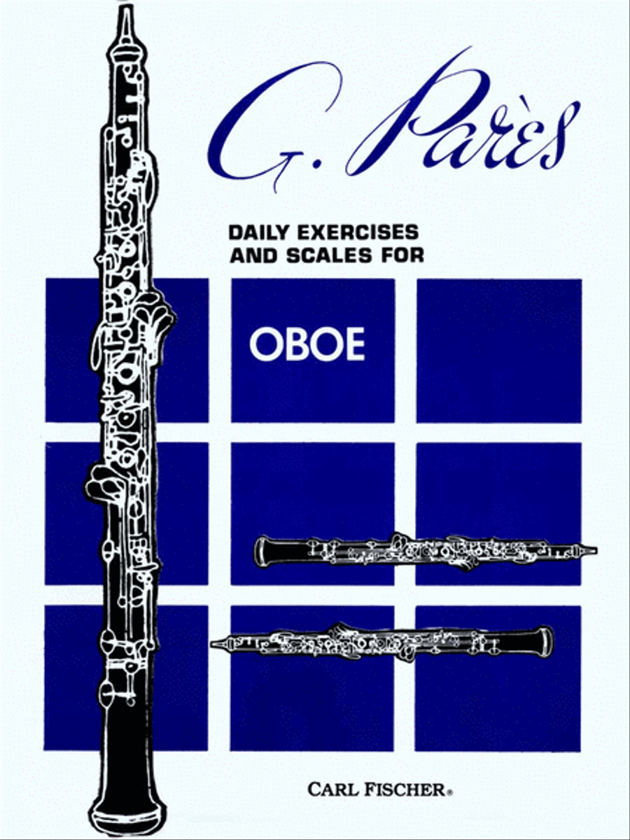 Daily Exercises And Scales For Oboe Oboe scores gallery preview page 1