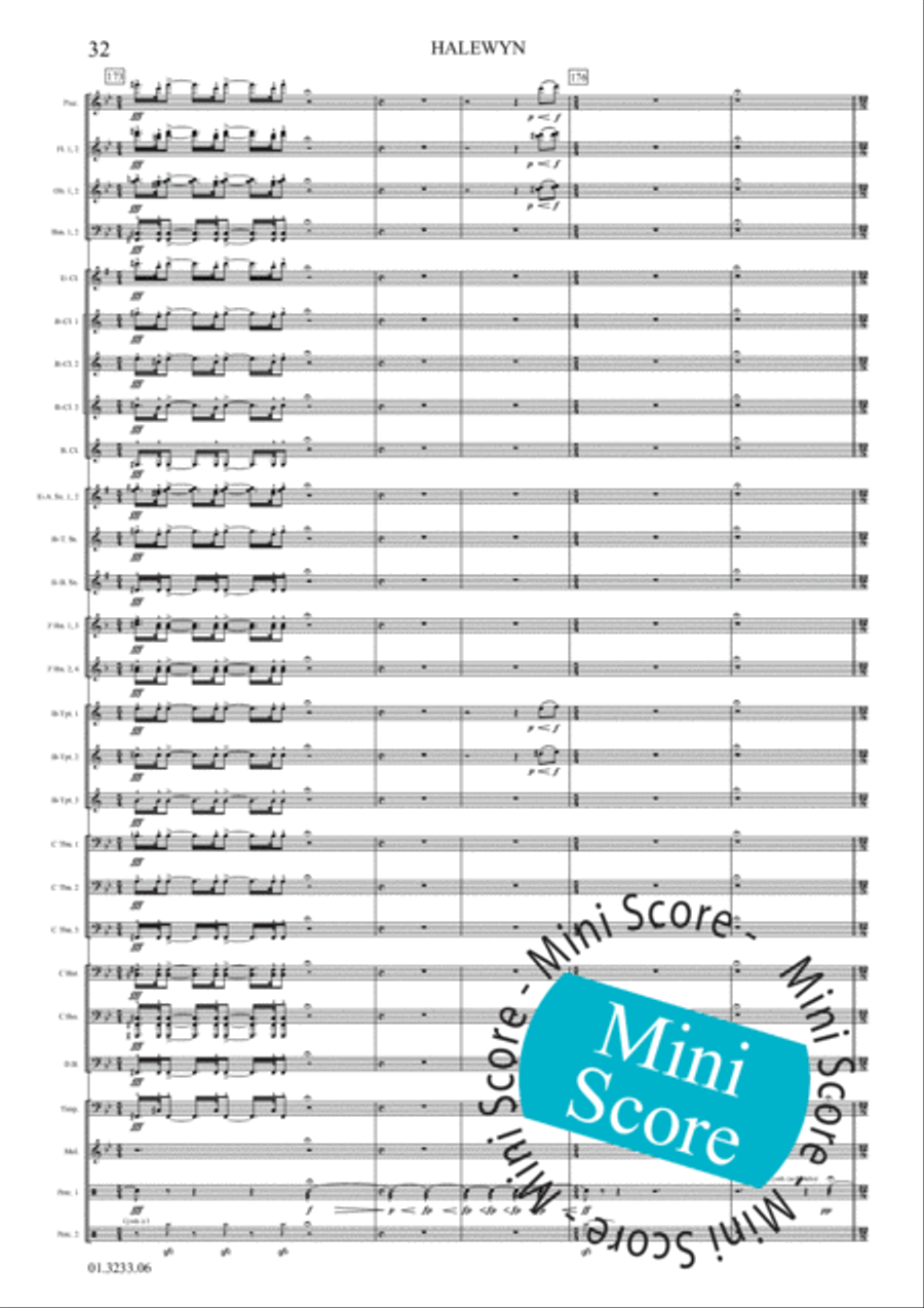 Halewijn Concert Band scores gallery preview page 38