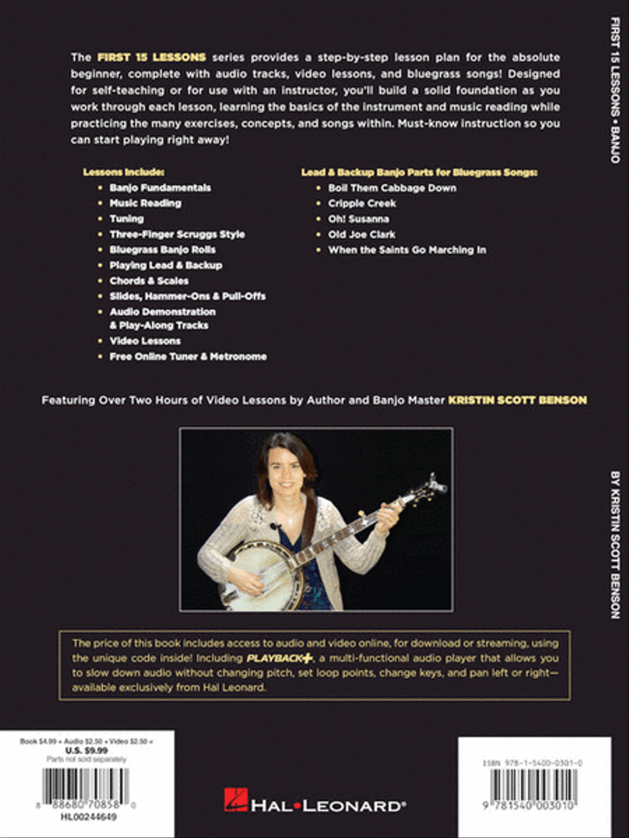 First 15 Lessons – Banjo Acoustic Guitar scores gallery preview page 6