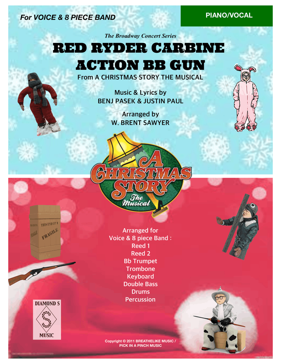 Red Ryder(r) Carbine Action Bb Gun Piano, Vocal scores gallery preview page 1