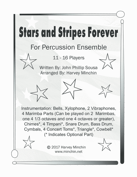 Stars and Stripes Forever for Percussion Ensemble image number null