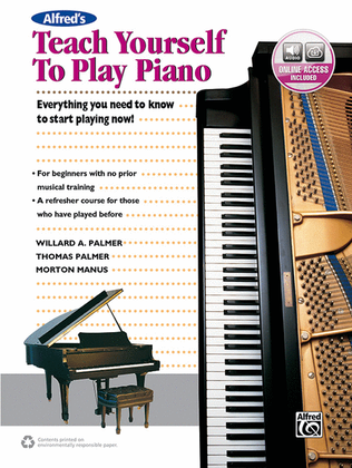 Book cover for Alfred's Teach Yourself to Play Piano
