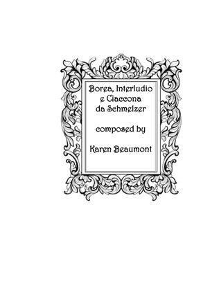 Book cover for Borea, Interludio e Ciaconna da Schmelzer