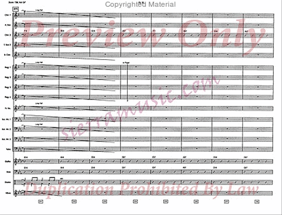 Bill, Not Gil Bill, Not Gil Jazz Ensemble scores gallery preview page 33