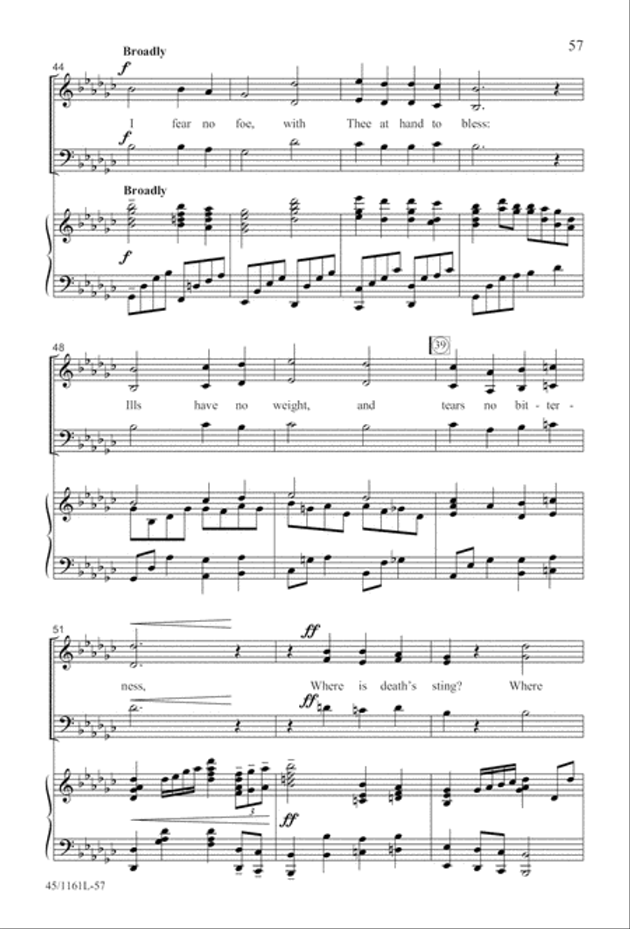 Hymns We Love to Sing 3-Part scores gallery preview page 58