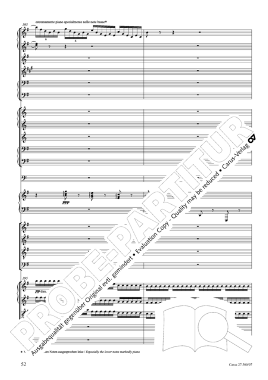 Quattro pezzi sacri Quattro pezzi sacri Orchestra scores gallery preview page 53