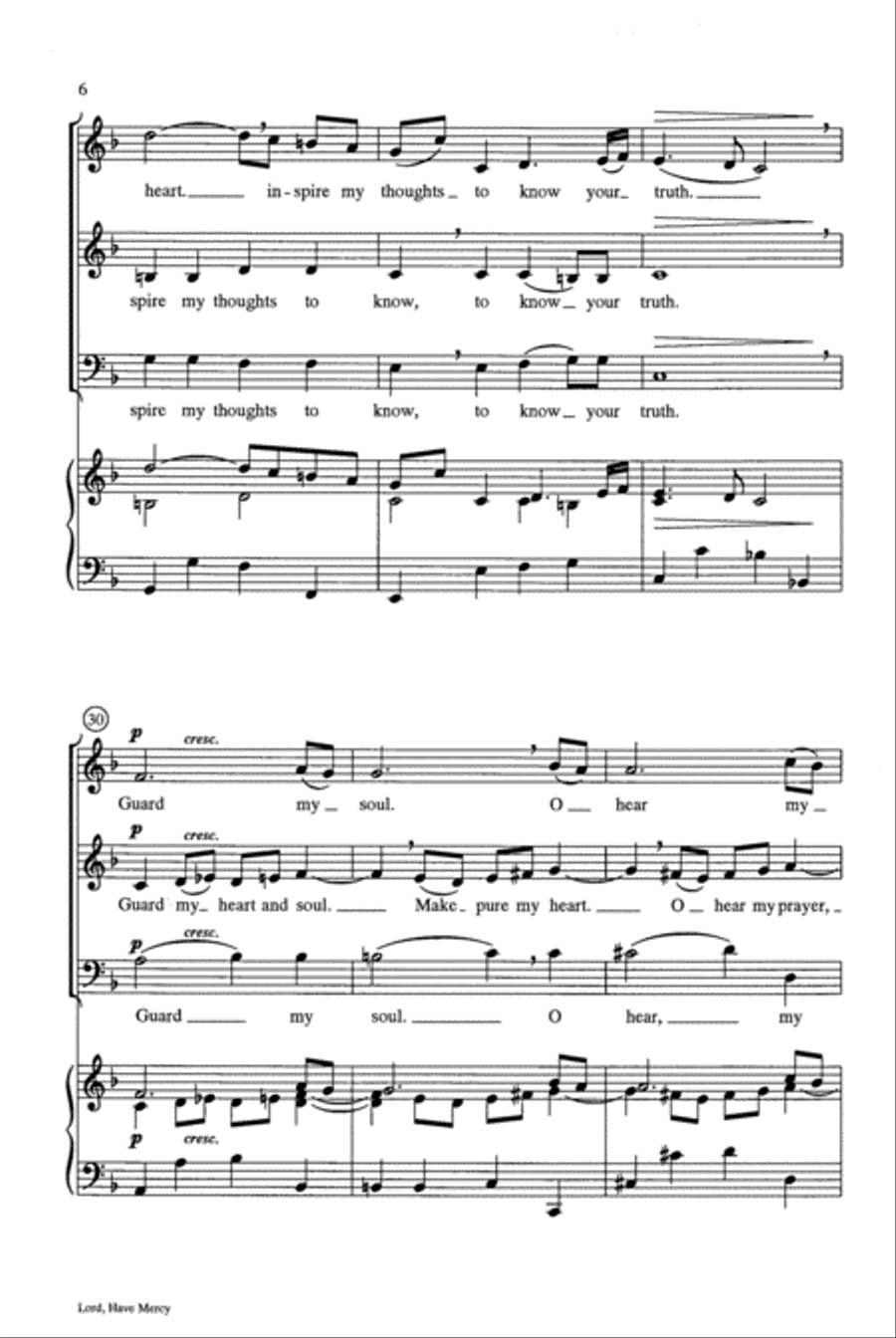 Lord, Have Mercy Lord, Have Mercy 3-Part scores gallery preview page 4