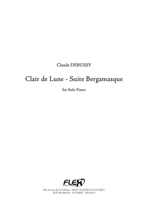 Book cover for Clair de Lune - Bergamasque Suite