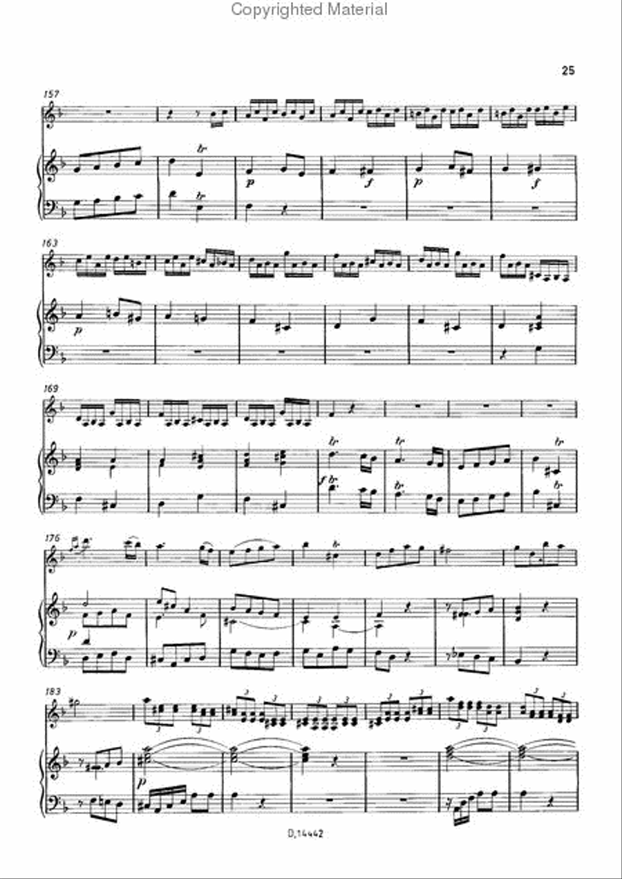 Concerto F-Dur Concerto F-Dur School and Community scores gallery preview page 26
