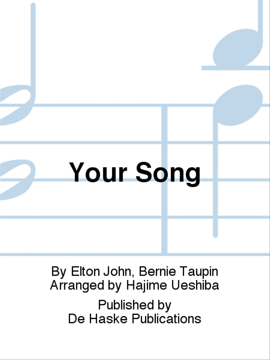 Your Song Concert Band scores gallery preview page 1