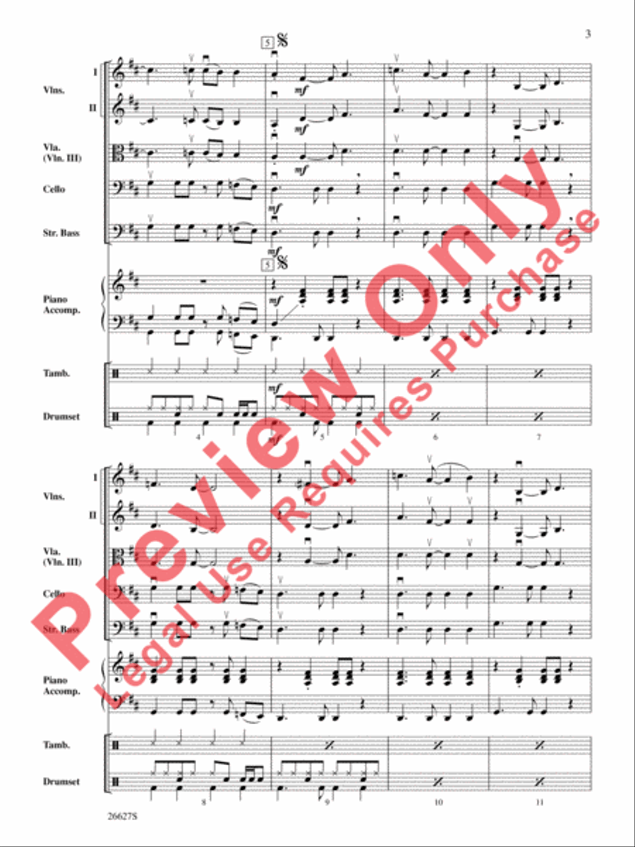 (I Can't Get No) Satisfaction String Orchestra scores gallery preview page 4