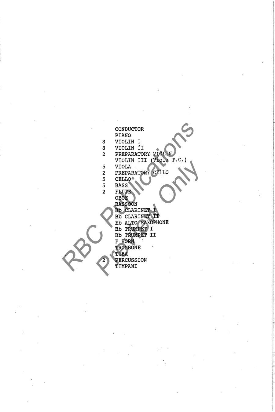 March To The Scaffold Full Orchestra scores gallery preview page 3