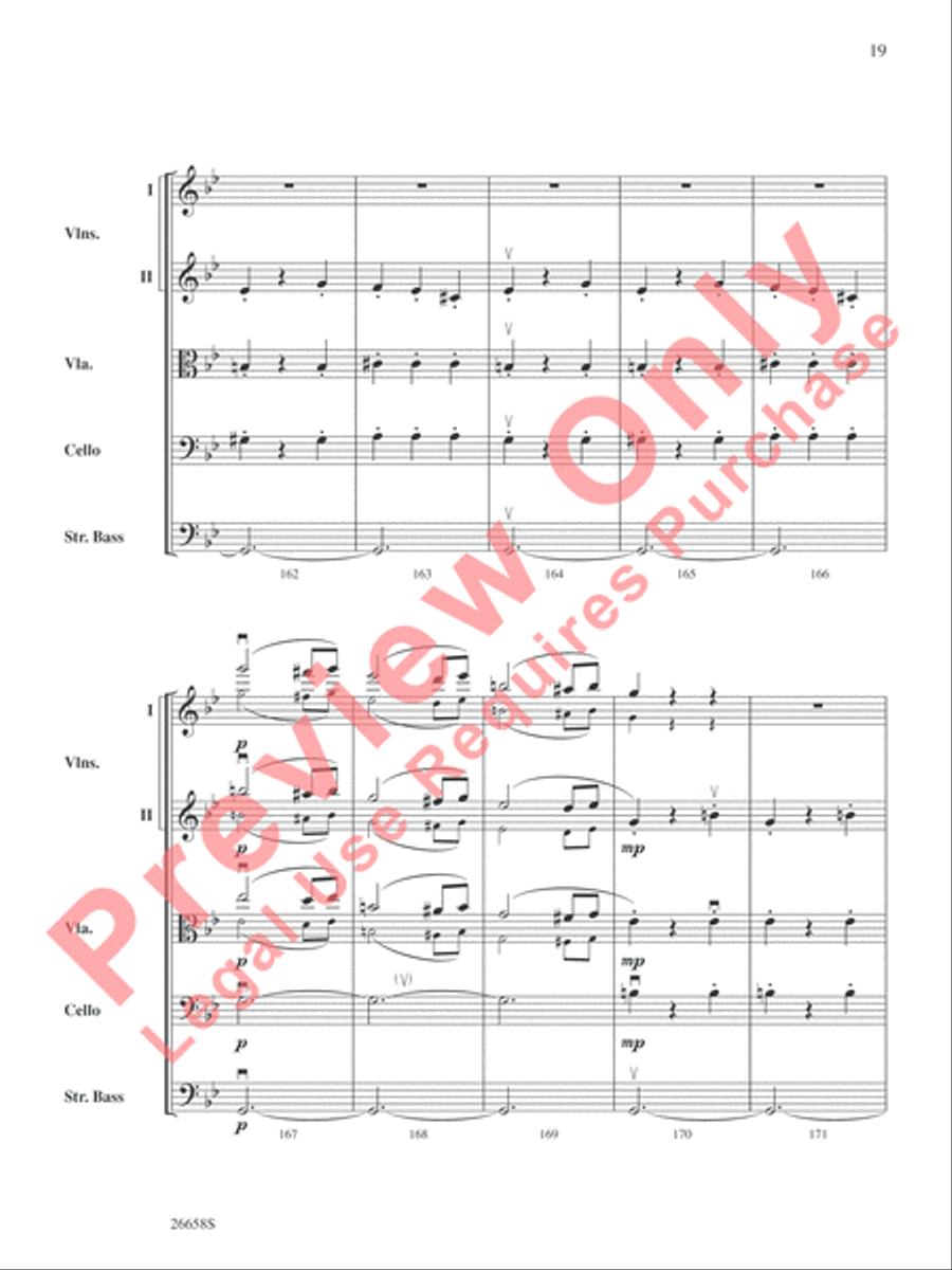 Halloween Spooktacular String Orchestra scores gallery preview page 20