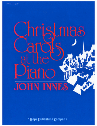 Book cover for Christmas Carols at the Piano-Digital Download