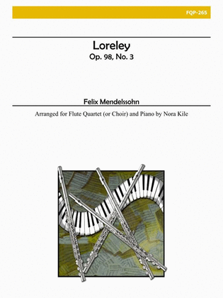 Book cover for Loreley for Flute Quartet and Piano