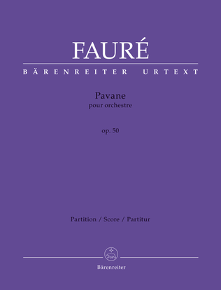 Book cover for Pavane fur Orchester op. 50