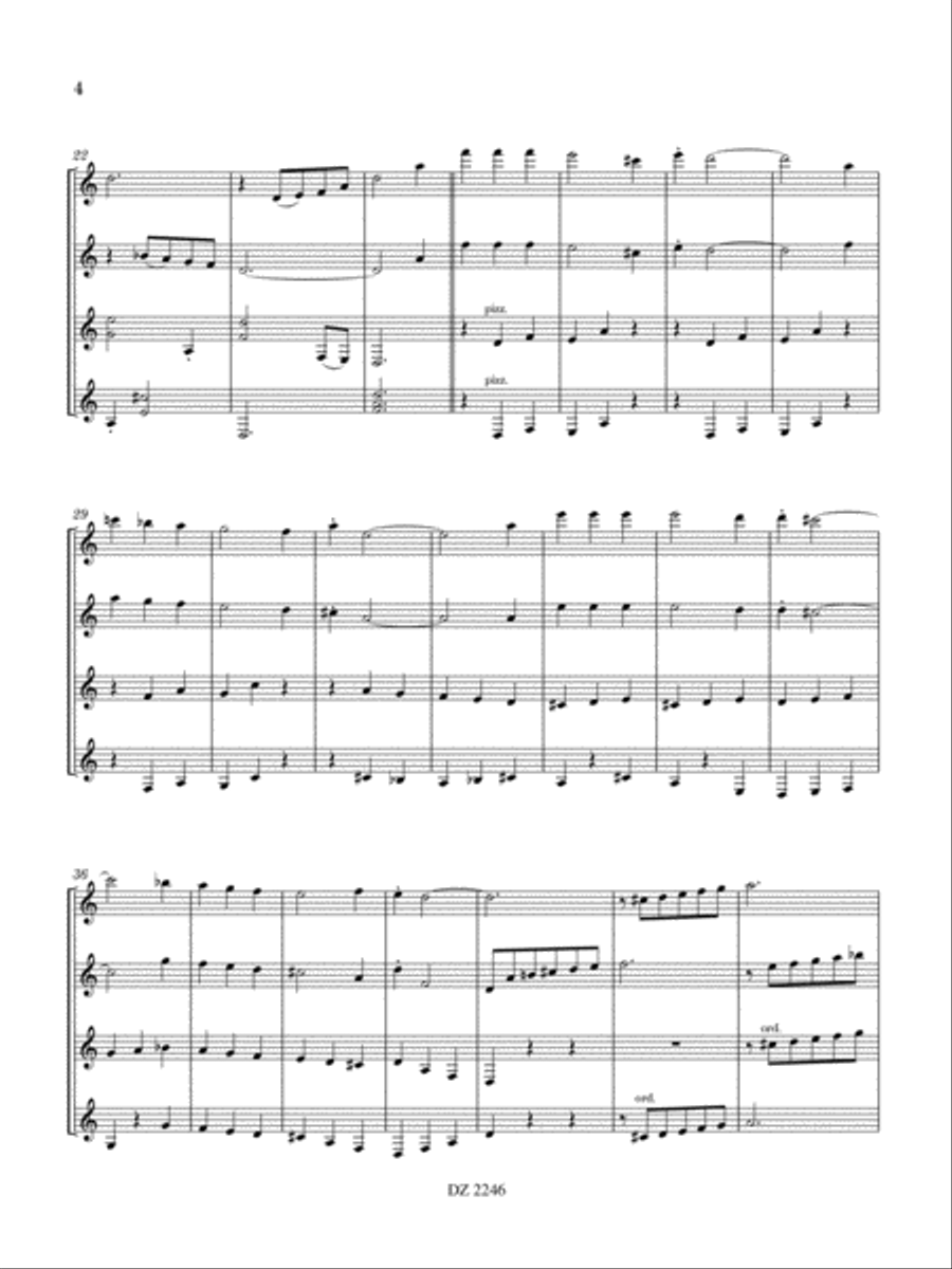 World Tour - La Sanduga - Mexico Guitar Ensemble scores gallery preview page 4