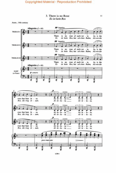 A Ceremony of Carols op. 28 image number null