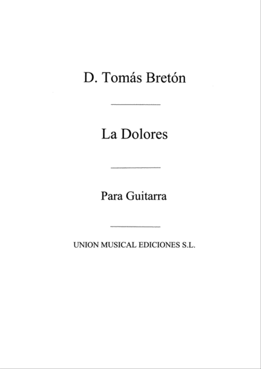 Jota From La Dolores Choir scores gallery preview page 1