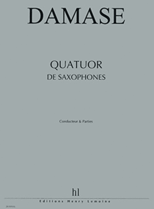 Book cover for Quatuor De Saxophones